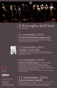 flyer il risveglio dell'arte 2014 programma completo